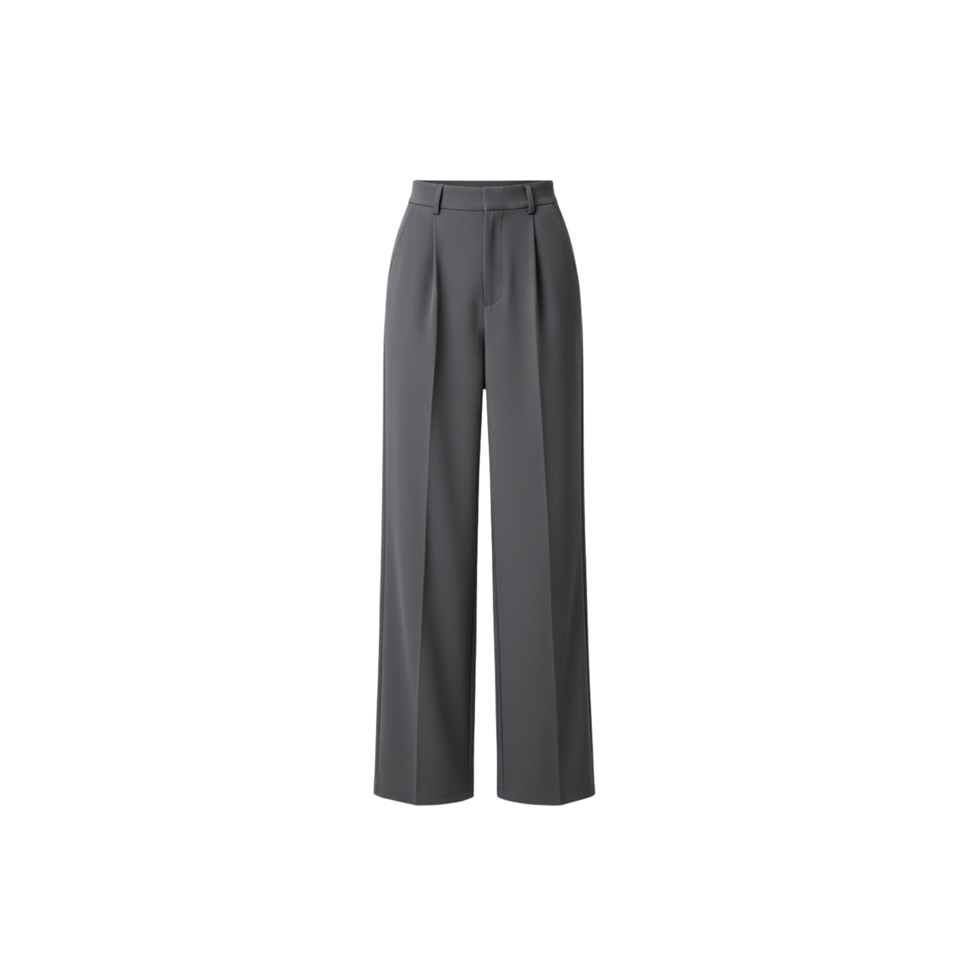 Dazy Fold Pleated Wide-Leg Trousers